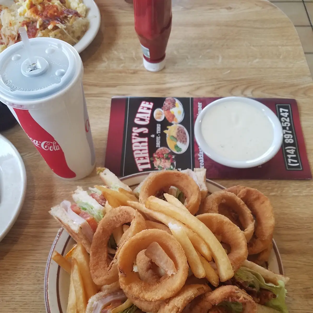 Half Fries Half Onion Rings
