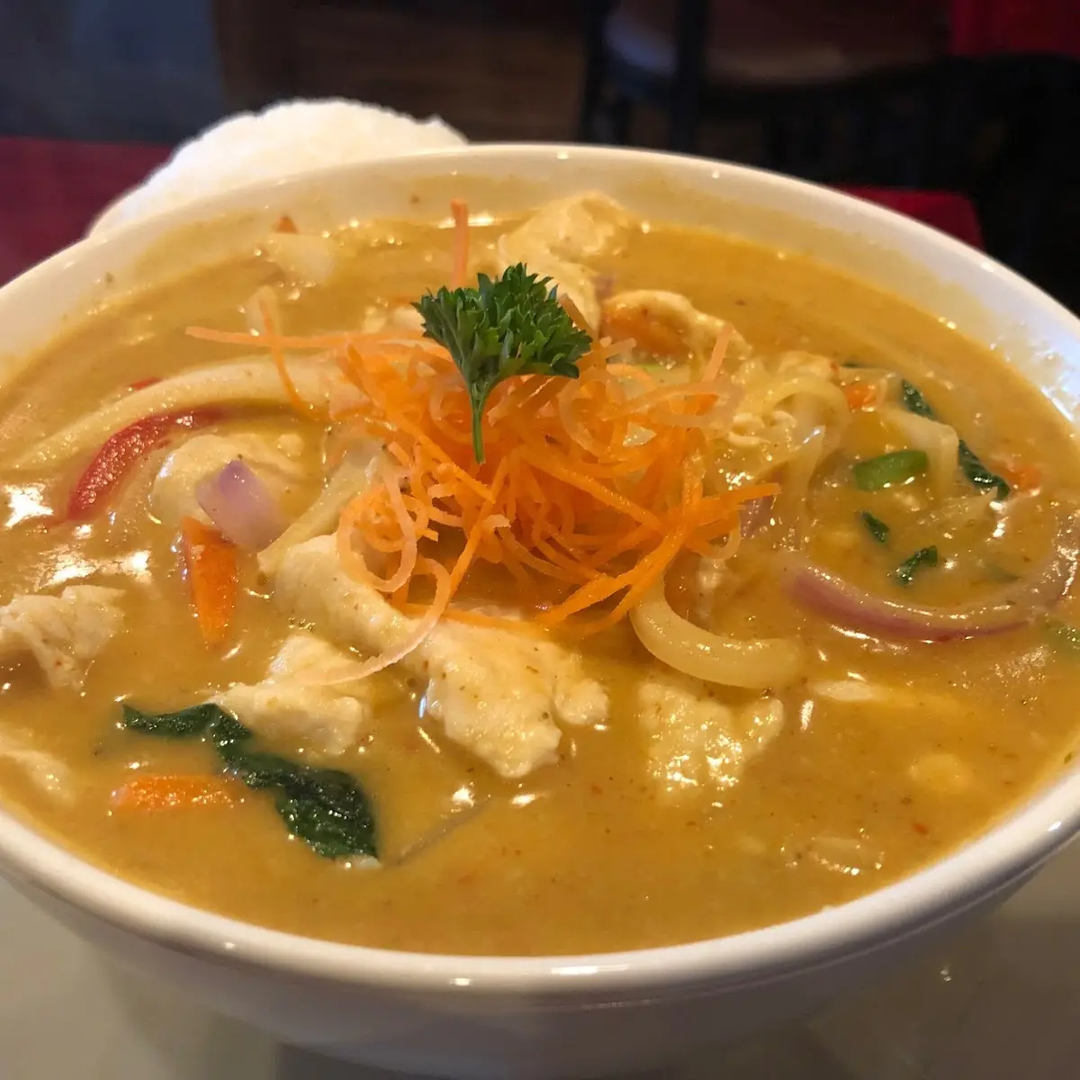 Tom Yam Seafood Soup 2