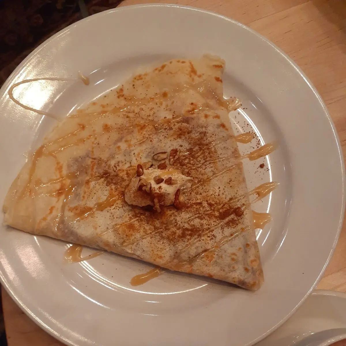 Cinnamon Roll Crepe