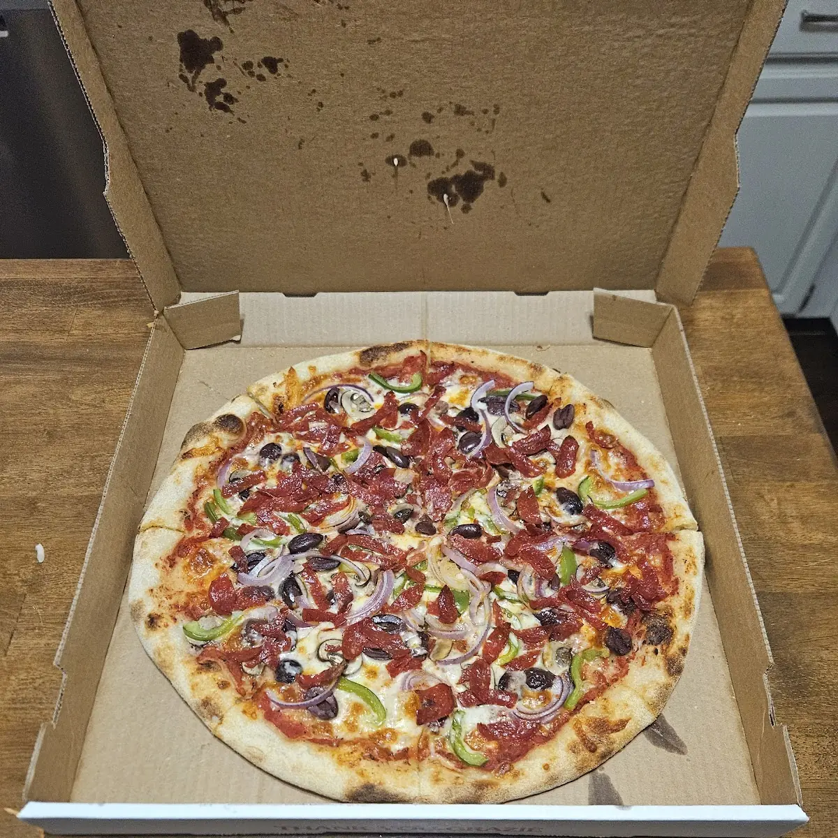 Vegetarian Add Pepperoni Pizza