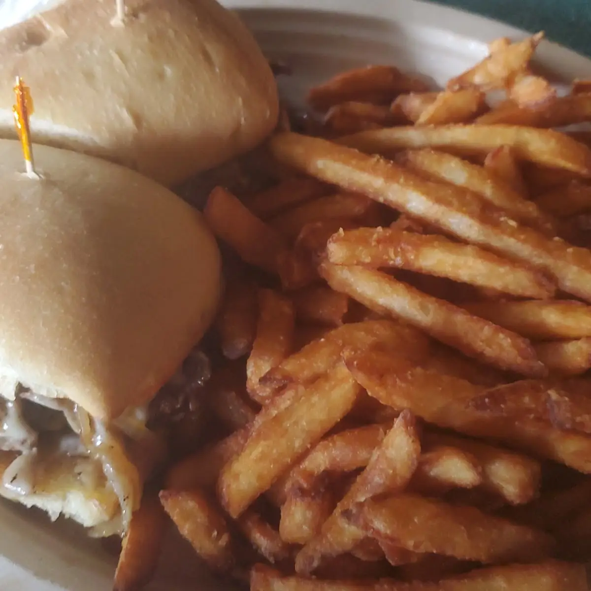 Tri Tip Sandwich and Fries