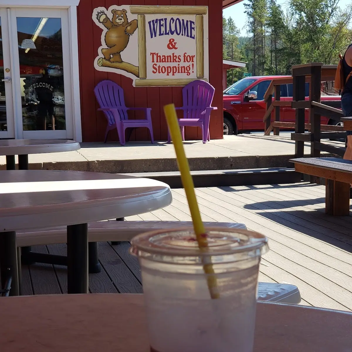 Huckleberry Milkshake