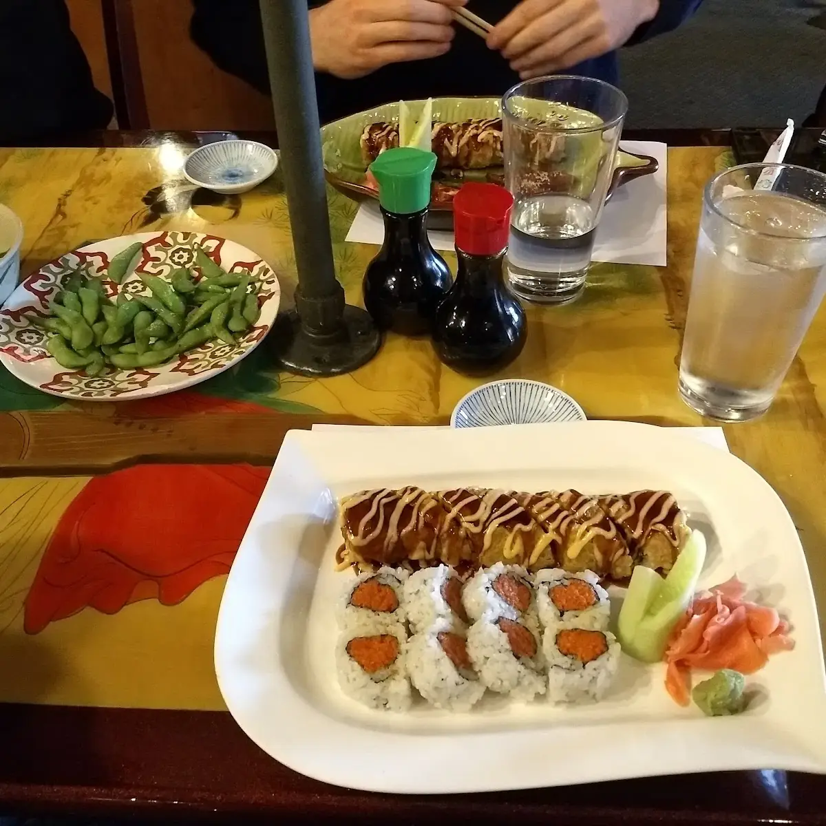 Corvallis Roll and Spicy Tuna Roll