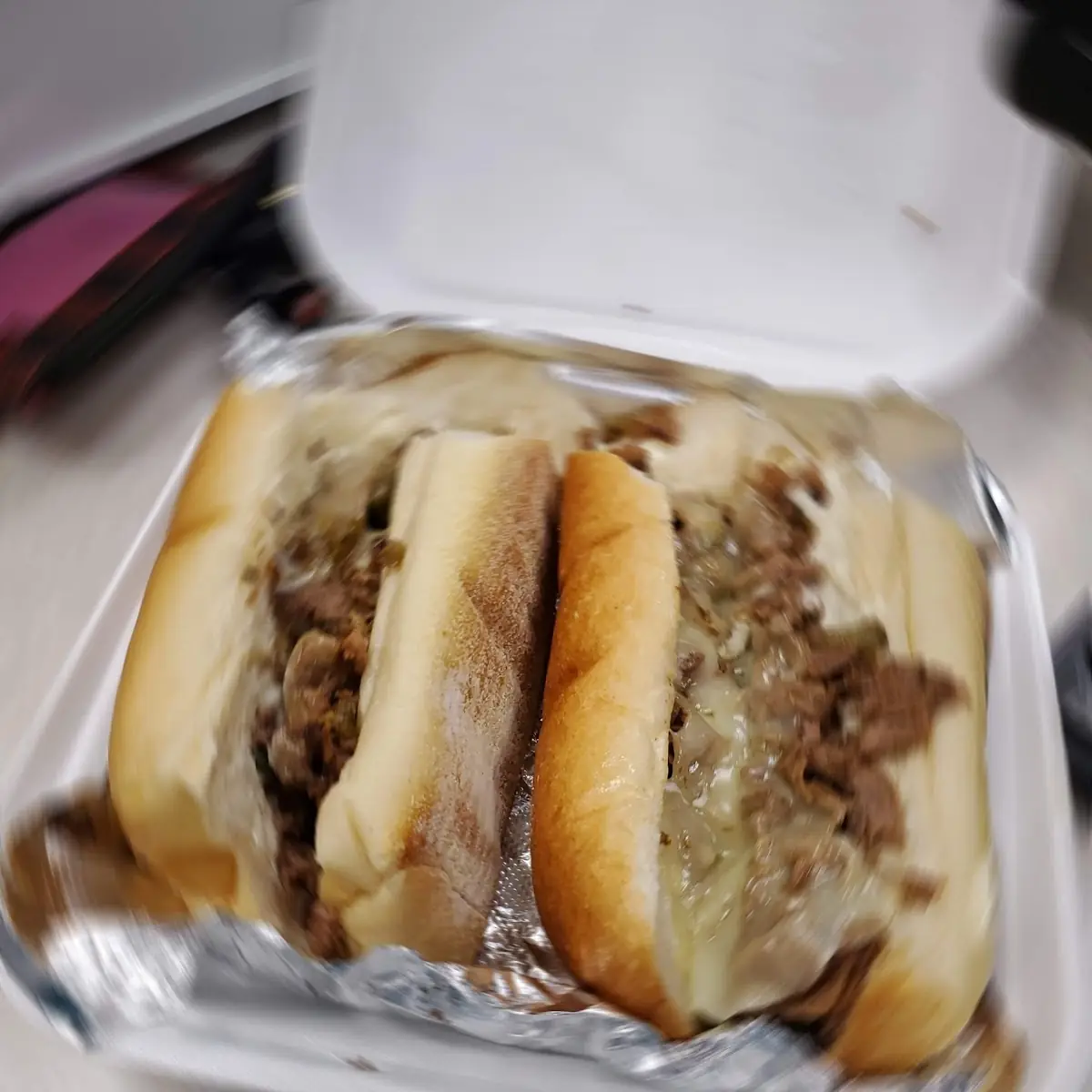 Philly Cheese Steak Sandwich