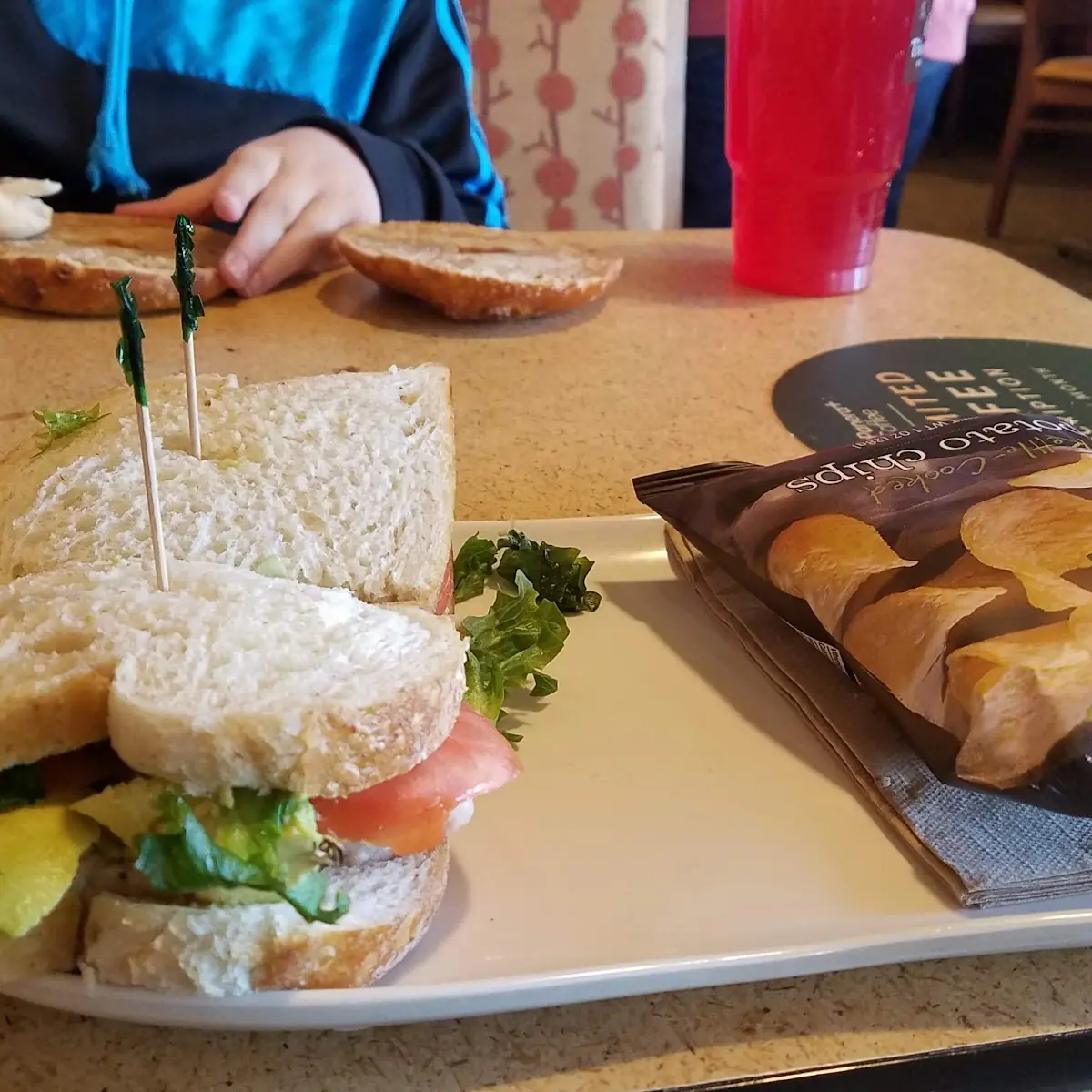 Turkey Avocado blt Sandwich