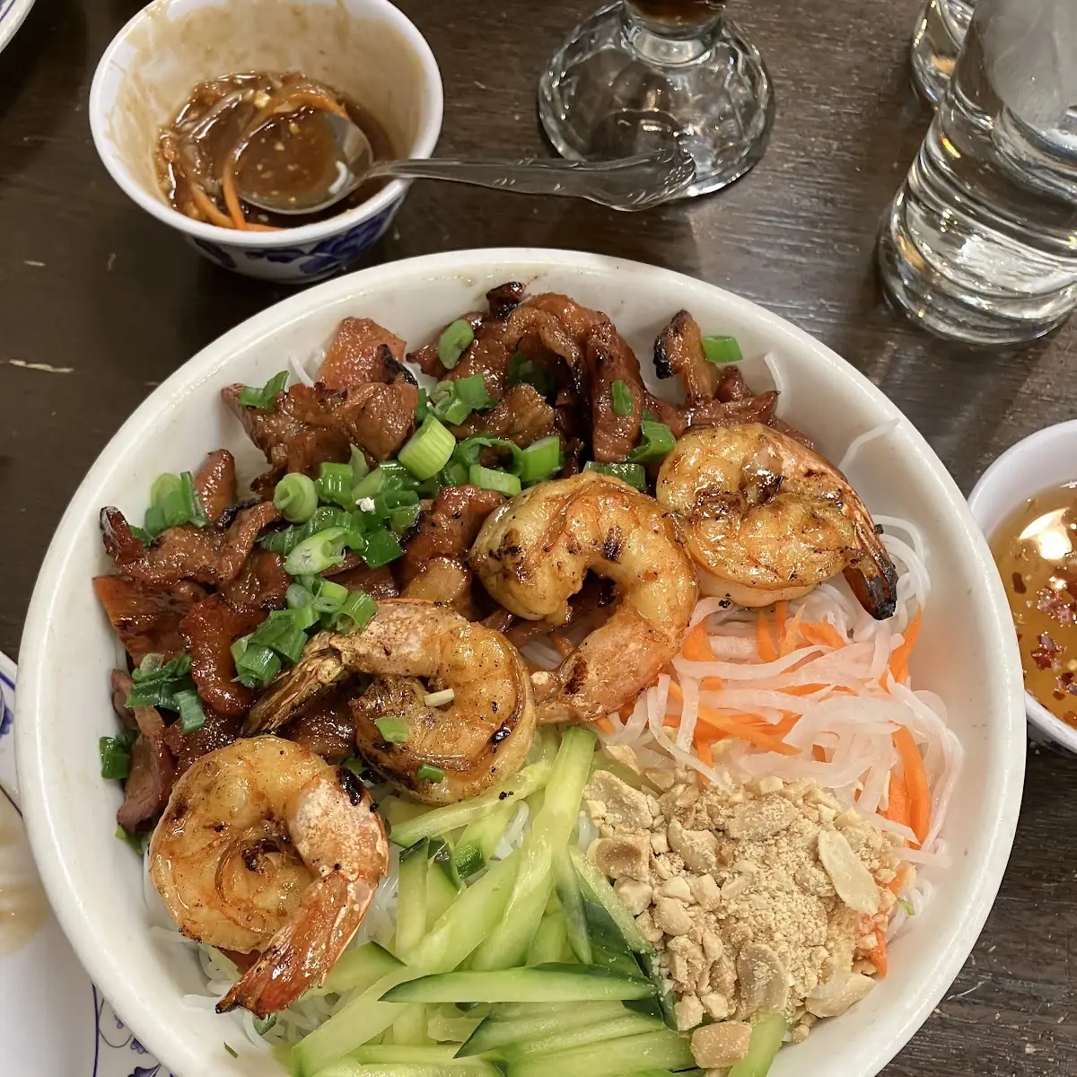 Bún Tôm Thịt Nướng