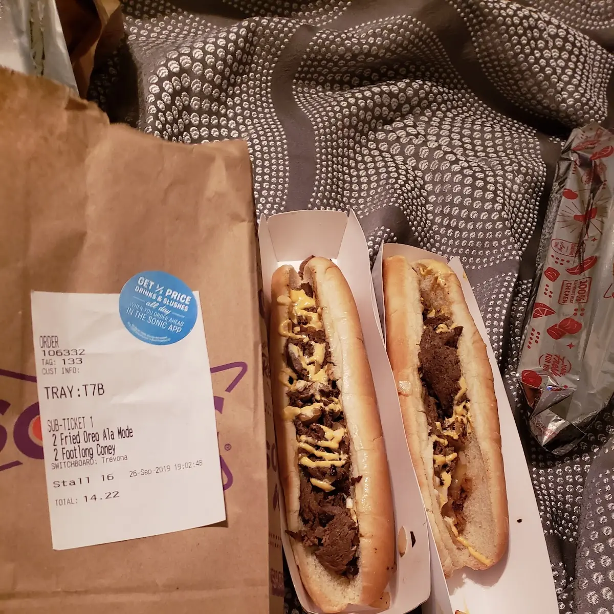 Foot Long Hot Dog