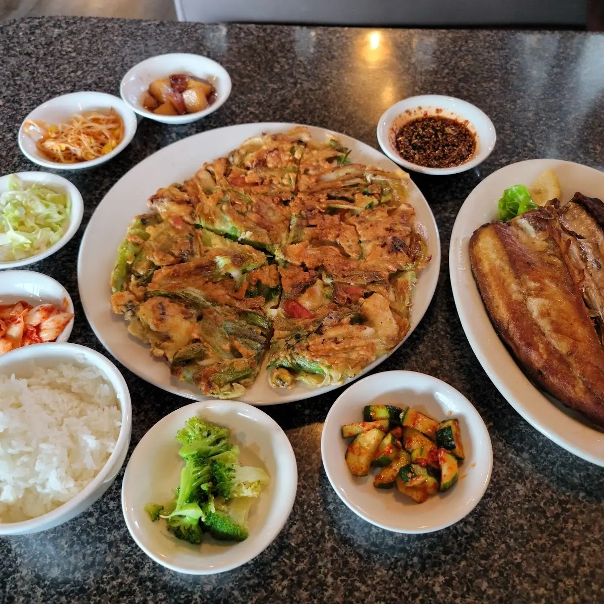 Seafood Pancake