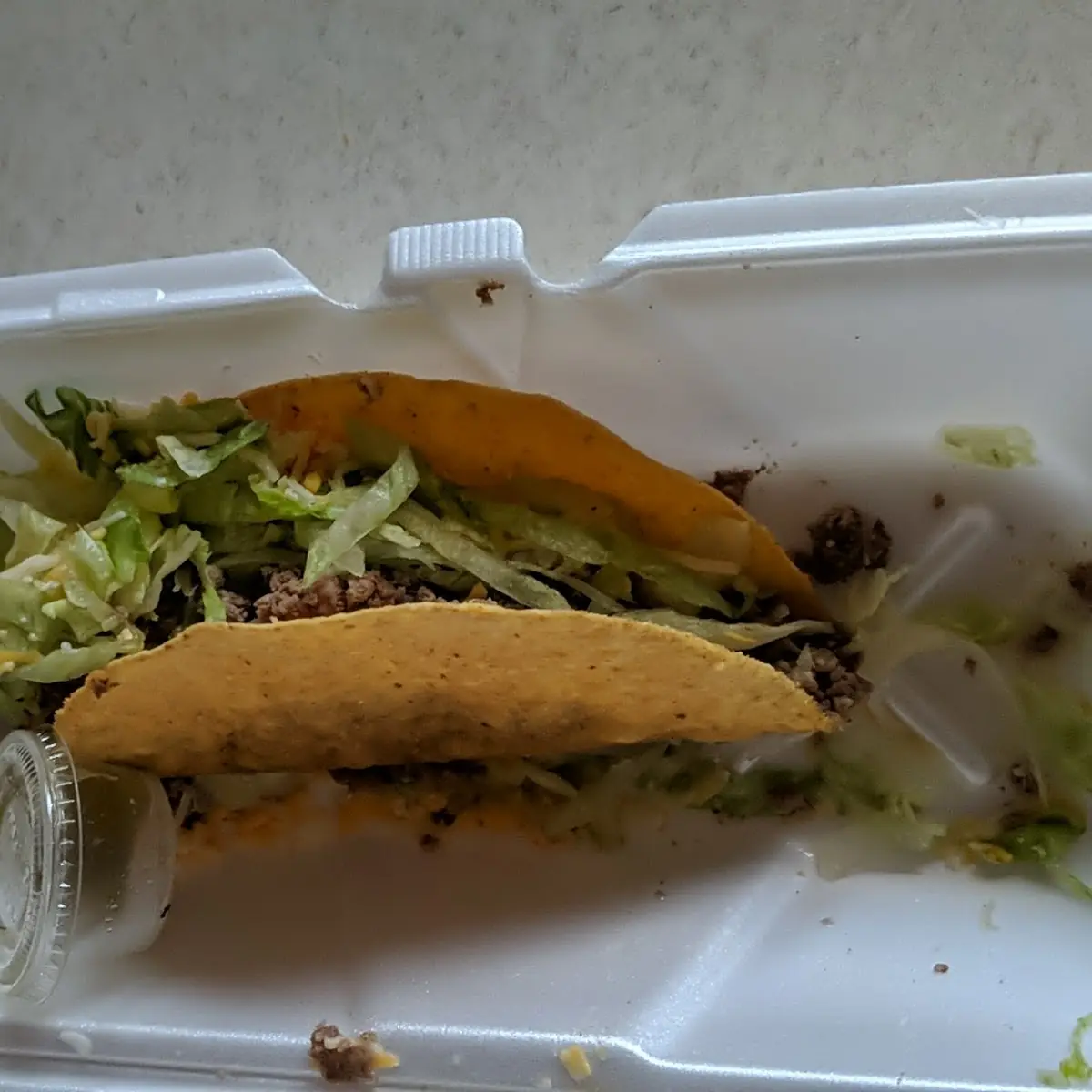 Ground Beef Taco and They Loaded