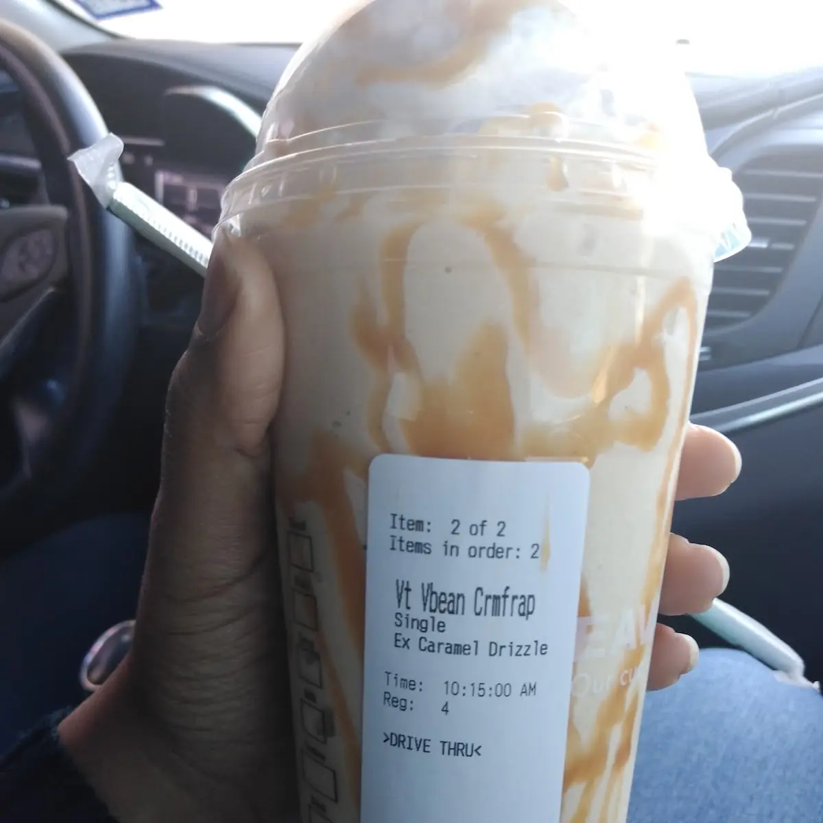 Vanilla Bean Frappuccino