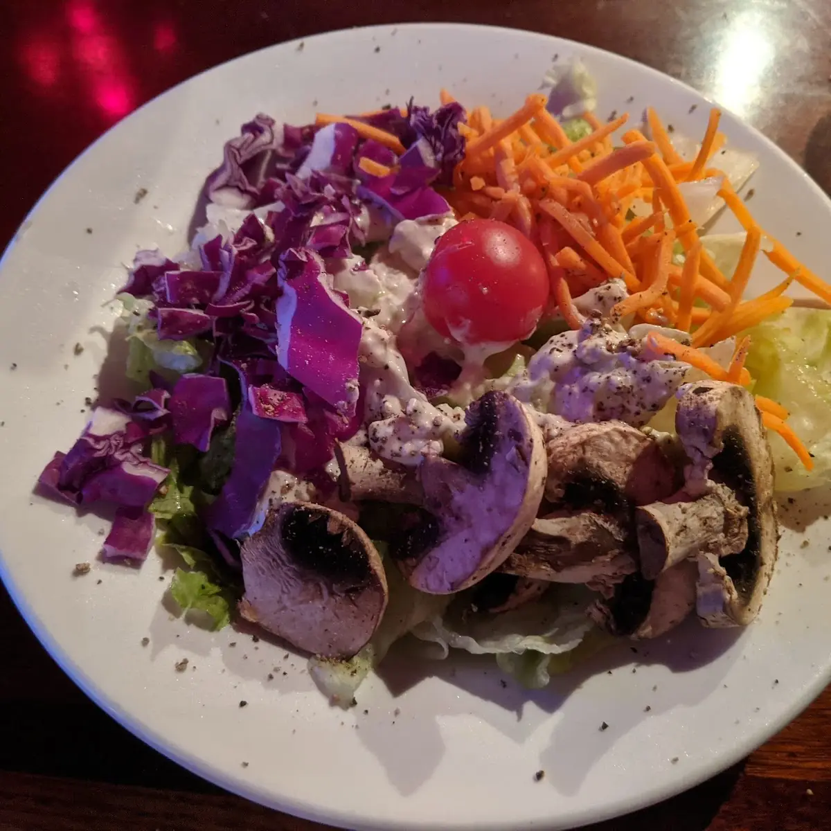 House Salad with Blue Cheese