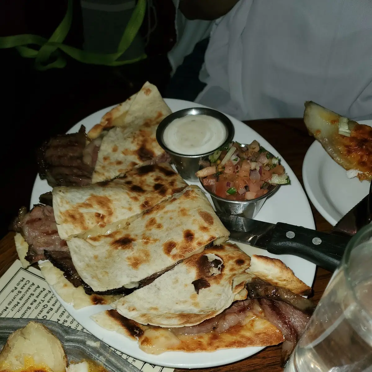 Prime Rib Quesadilla