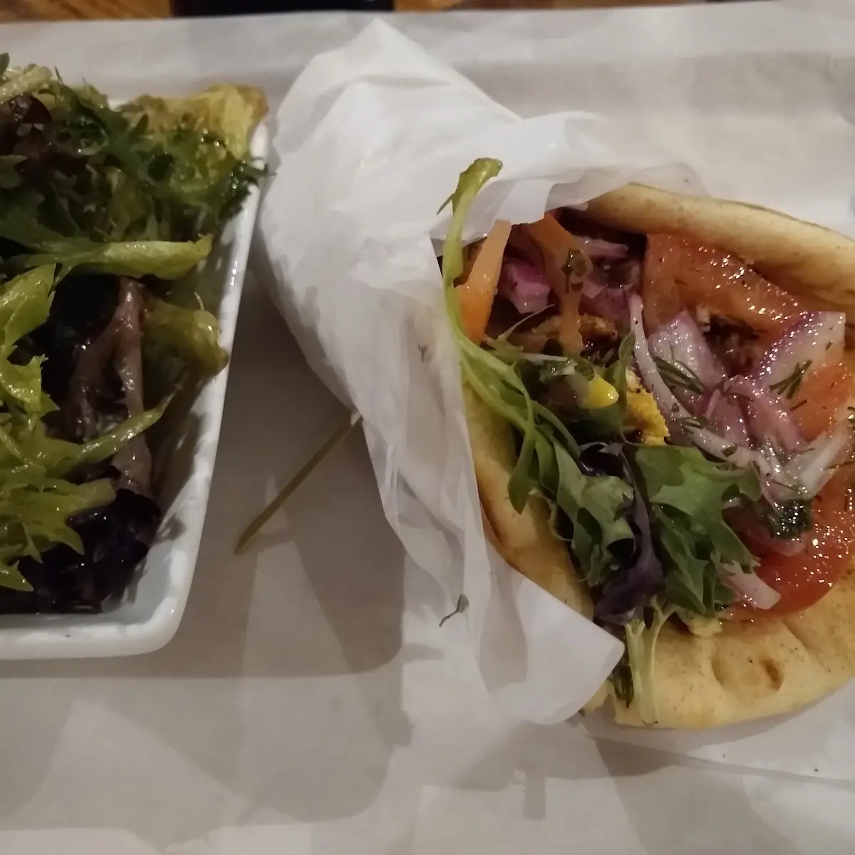 Curry Chicken Gyro