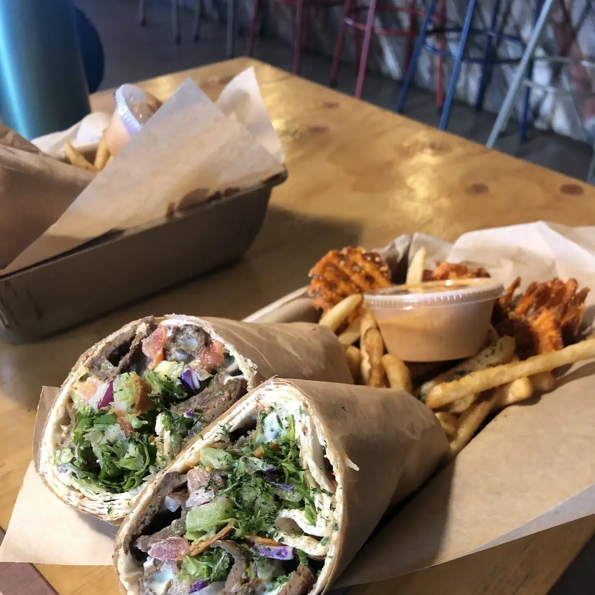 Street Greek Gyro Combo