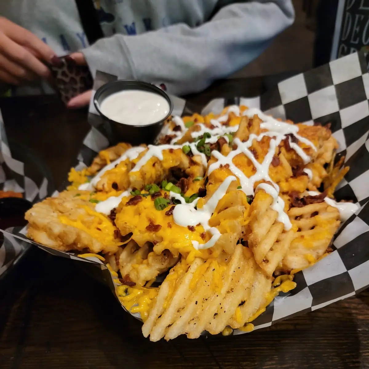 Loaded Waffle Fries