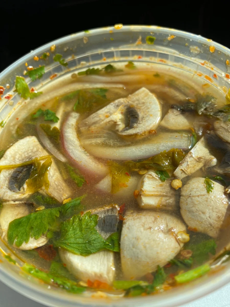 Tom Yum Soup with Shrimp