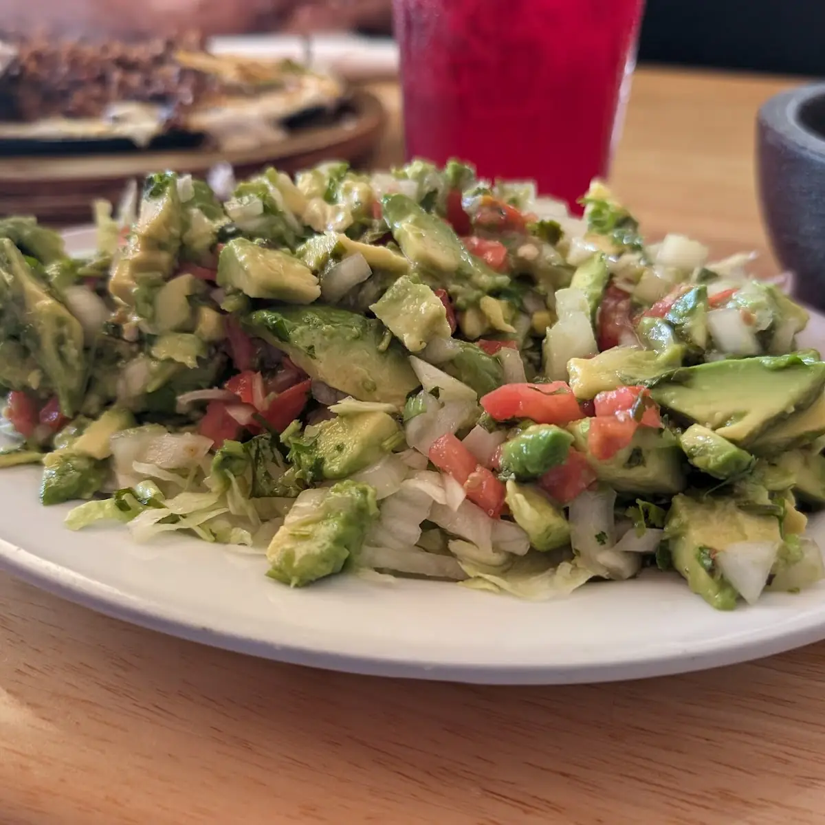 Chucnky Guacamole Salad