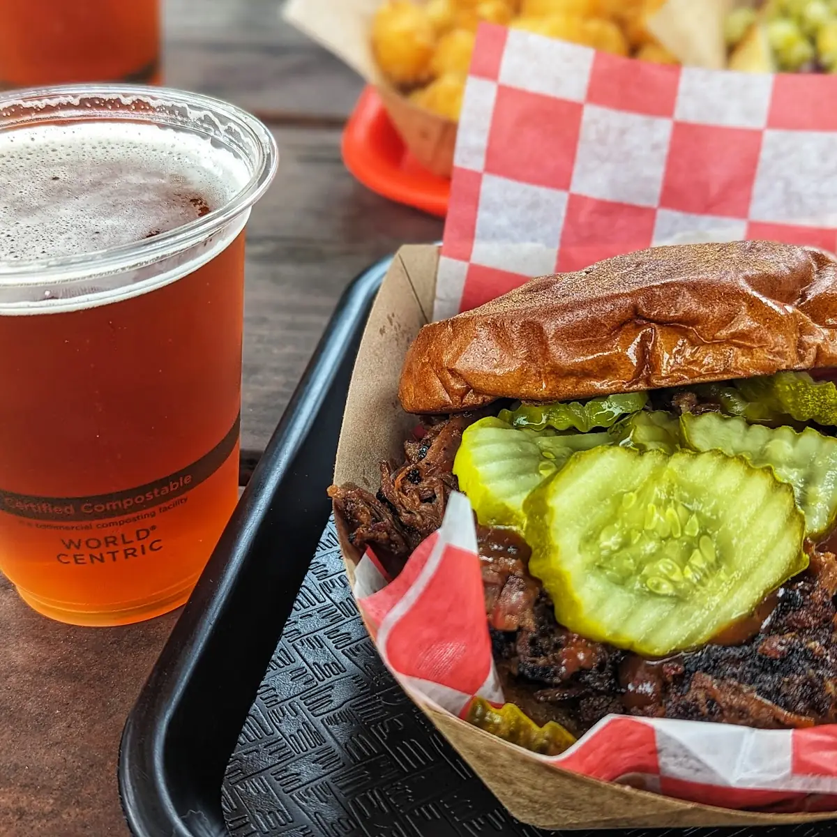 Backwoods Brisket Sandwich