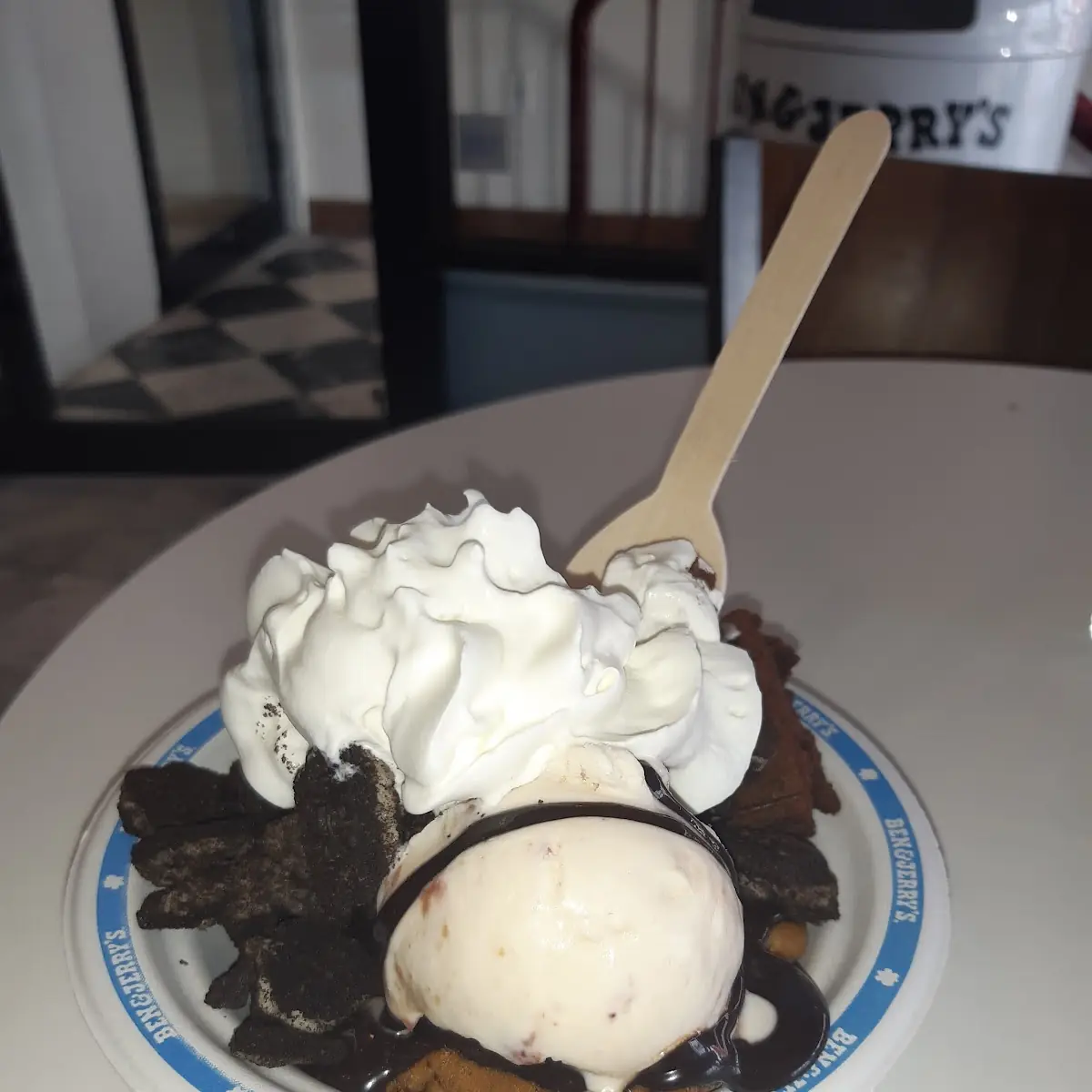 Custom Brownie Sundae 2 Scoops
