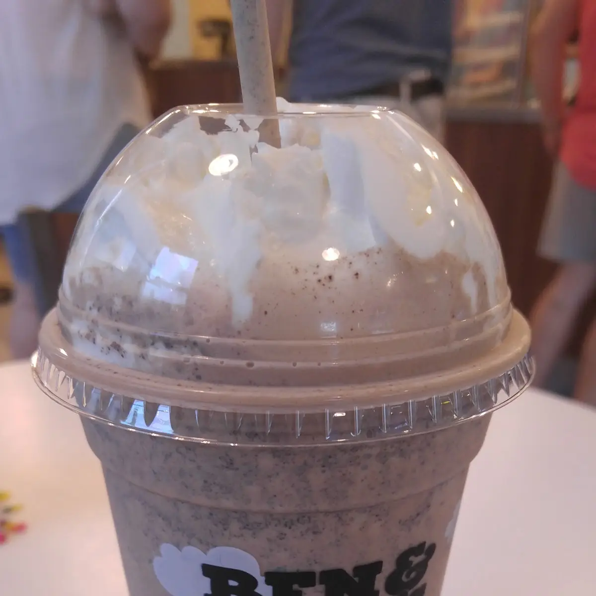 Mint Oreo Cookie Shake