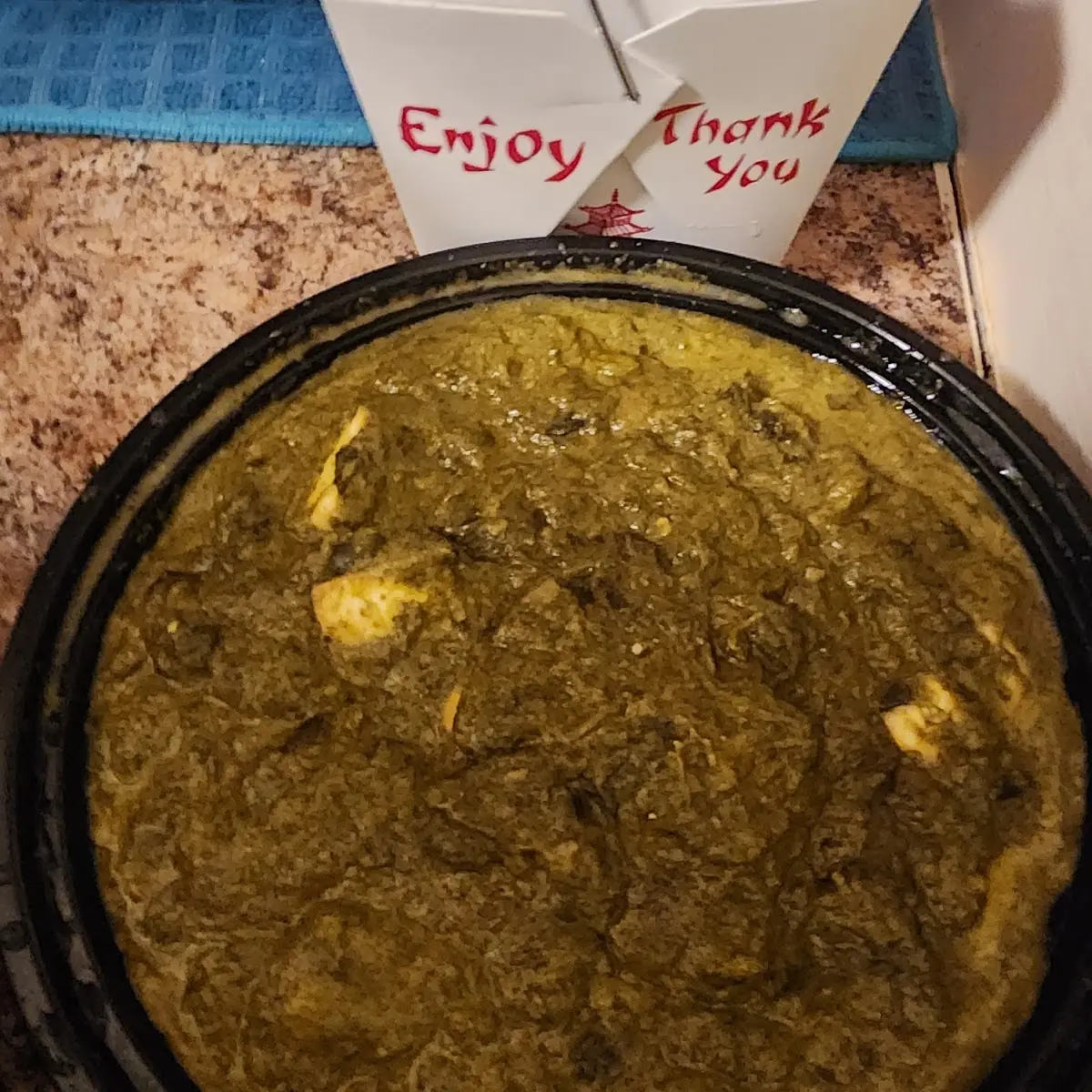 Saag Paneer Vegetarian Specialty