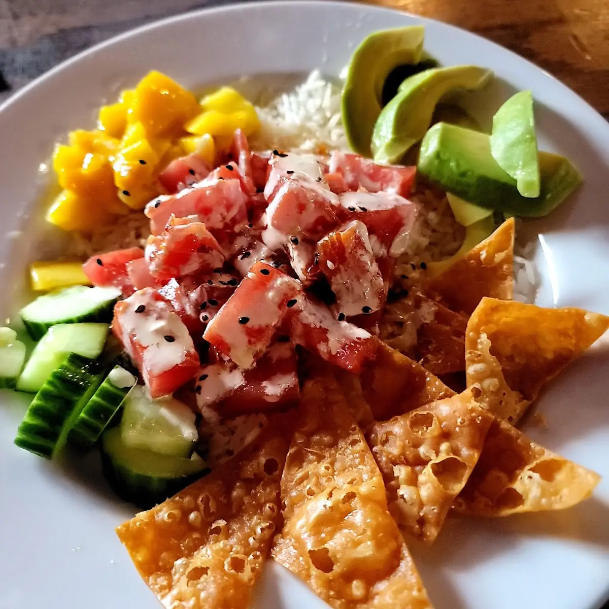 Ahi Tuna Rice Bowl
