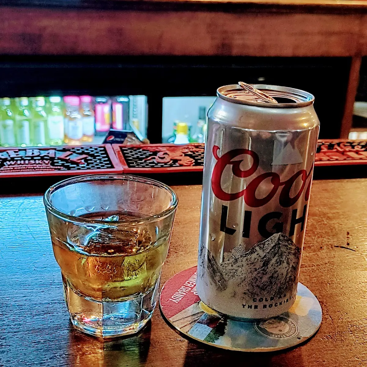 Coors Light & Jack Daniel's Honey on Ice
