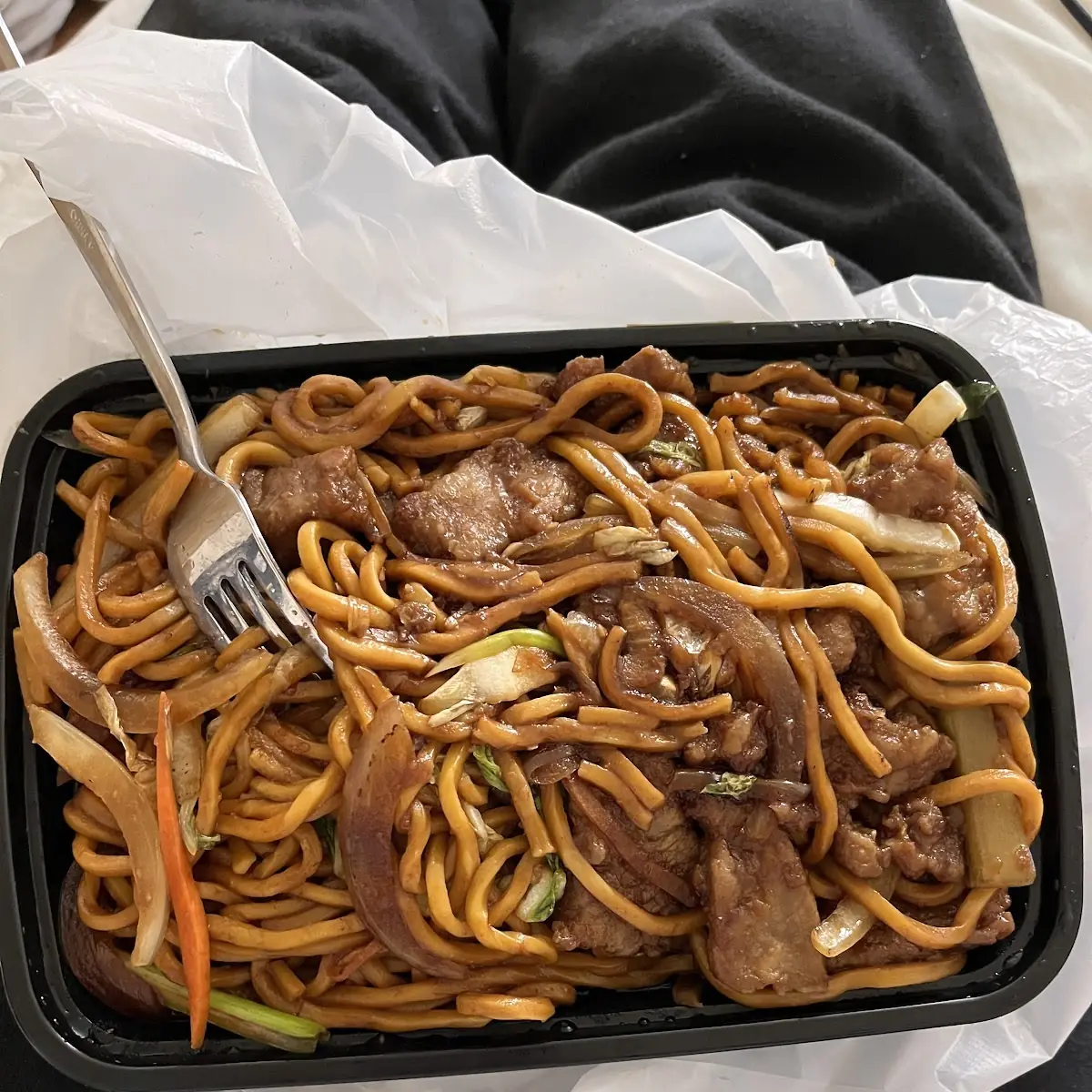 Beef Lo Mein Noodles