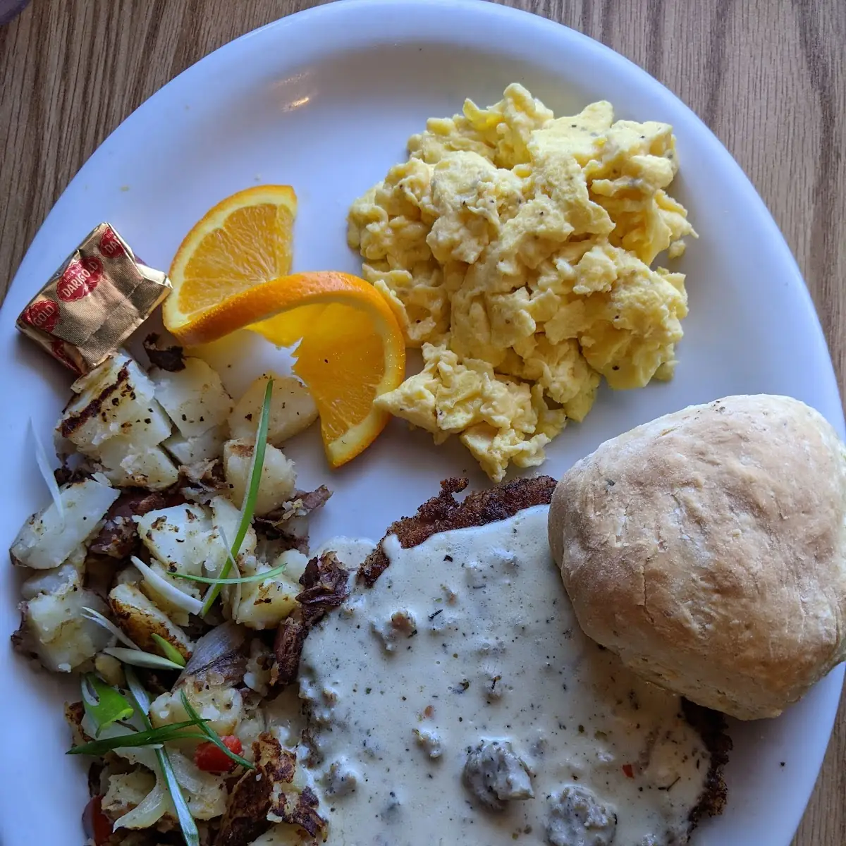 Herb Biscuits & Gravy