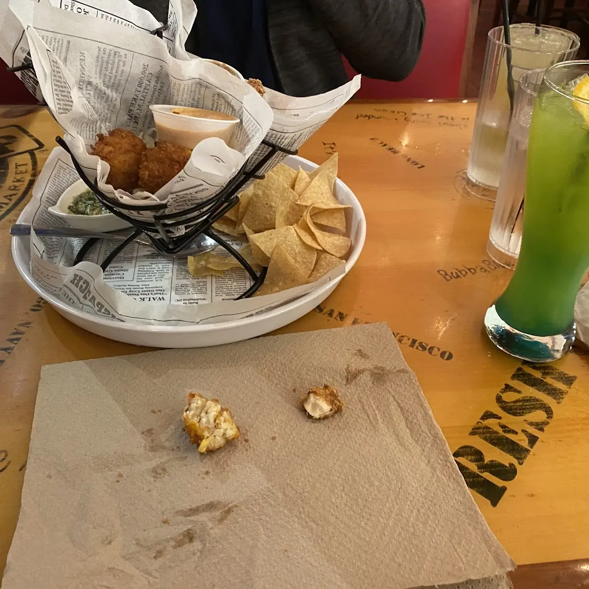 Mama Gump’s Garlic Bread Basket