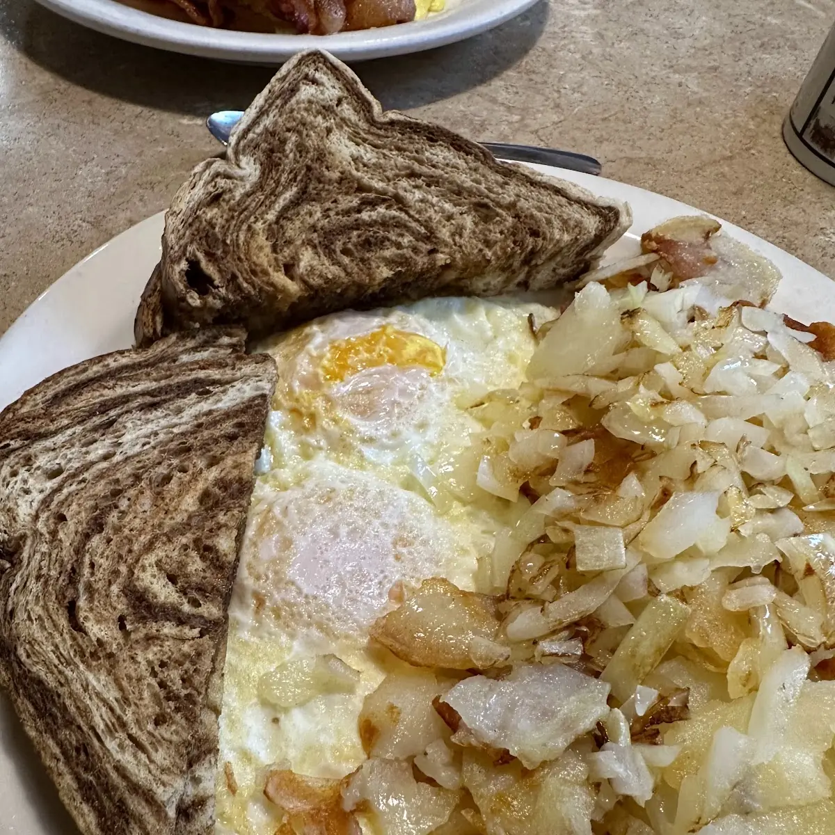 Two Eggs Hash Browns