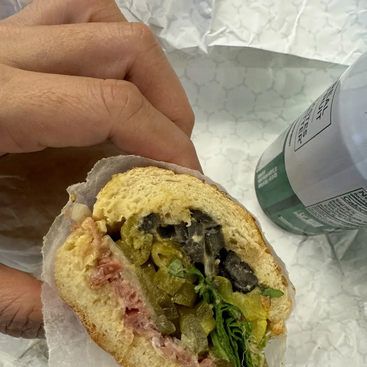 Looks Like a Salad Sandwich