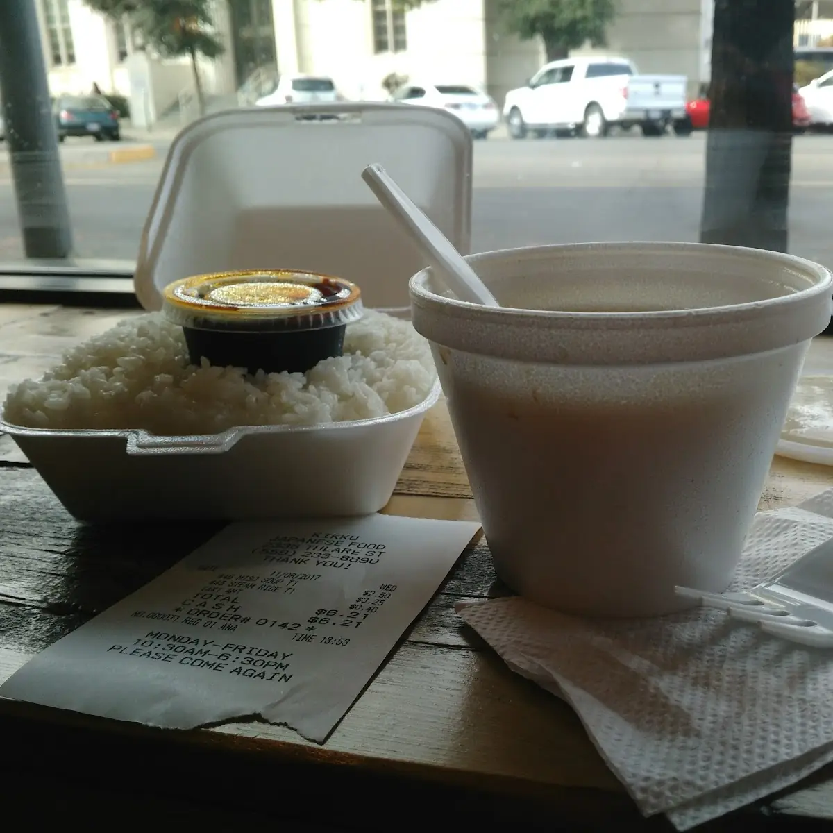 Miso Soup and Steamed Rice