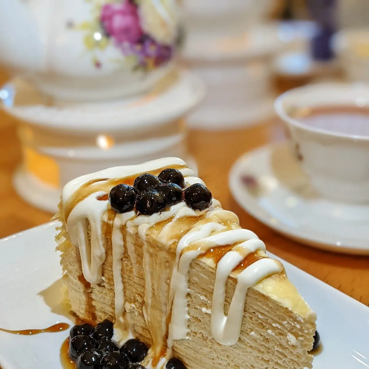 Boba Crepe Cake