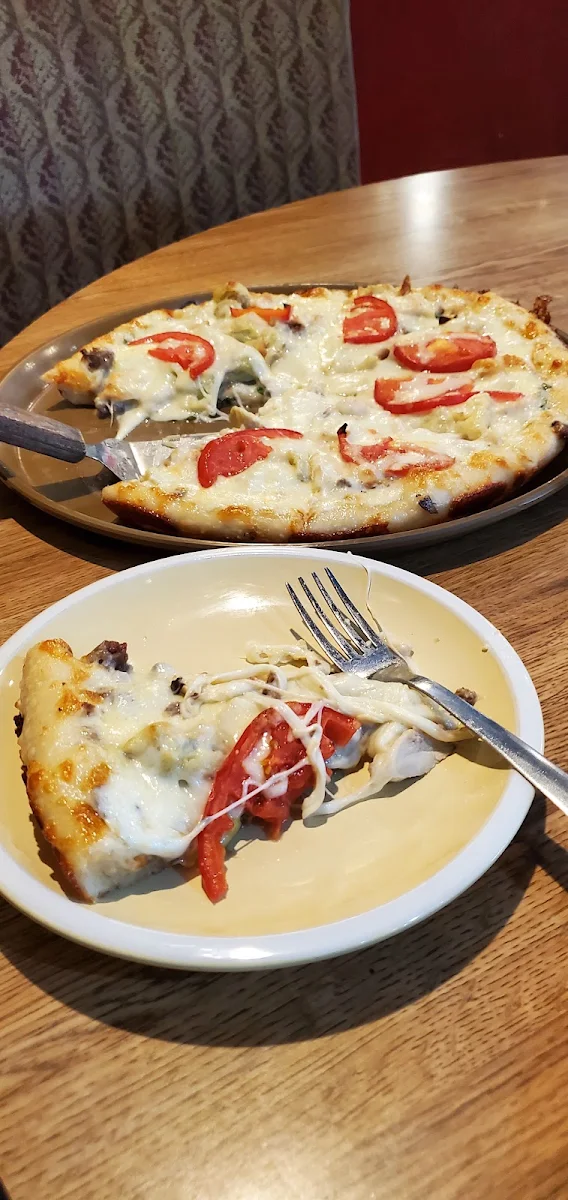 Chicken Alfredo Pizza