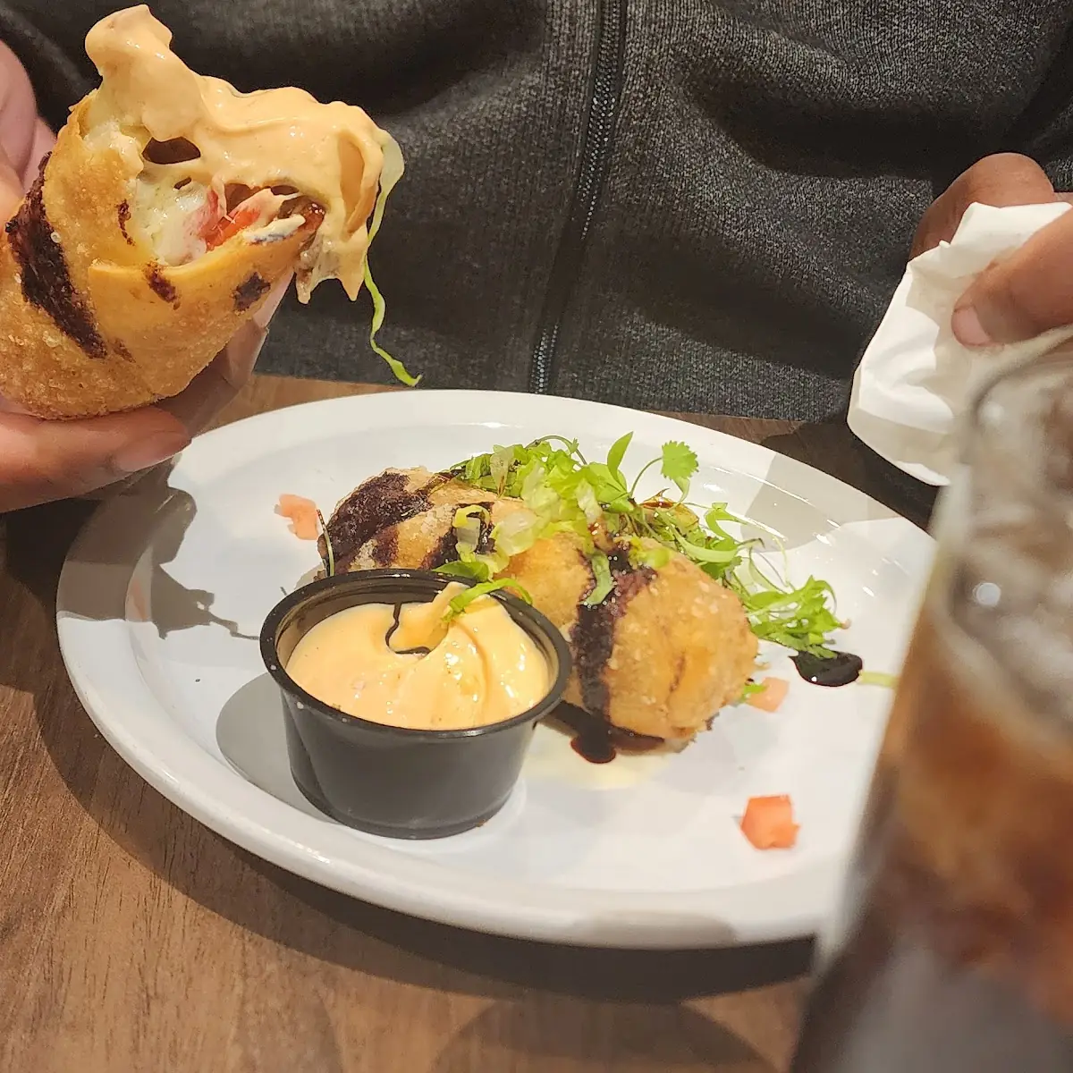 Steak and Cheese Egg Rolls