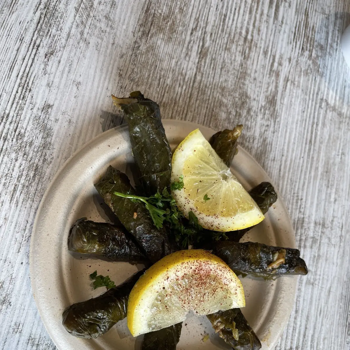 Homemade Grape Leaves