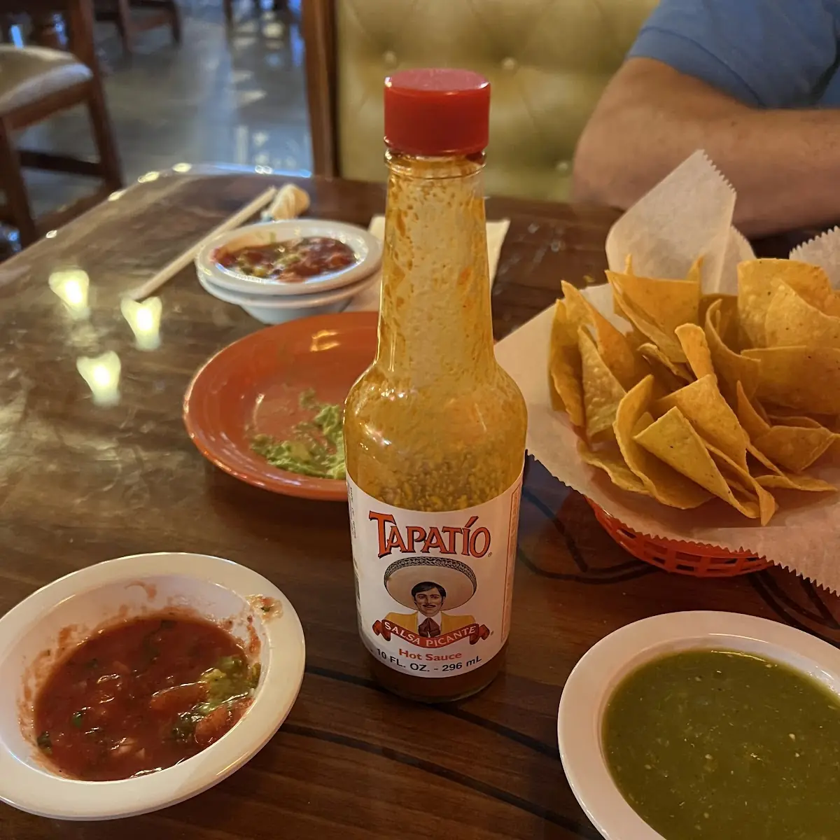 Chips and Salsa Verde
