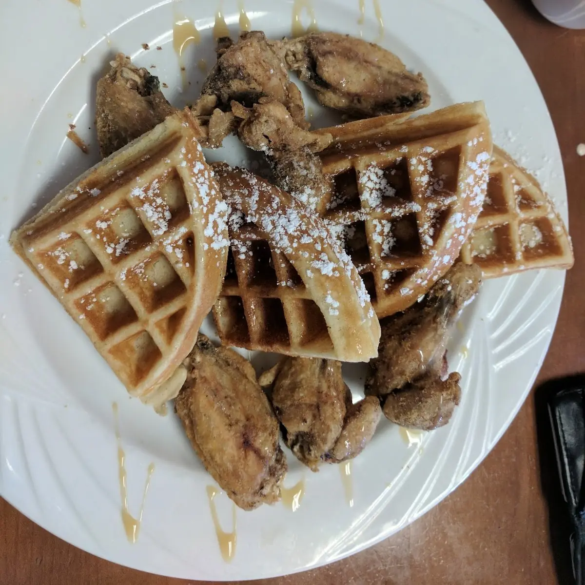 Crispy Chicken and Waffle