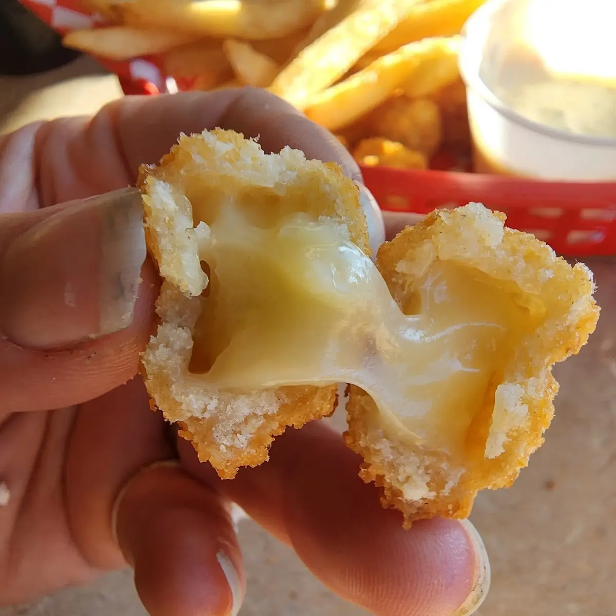 Mozzarella Sticks or Cheese Curds