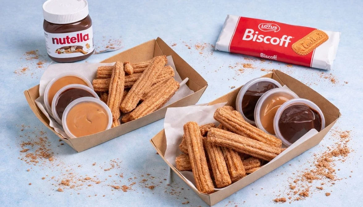 Biscoff Churro Snack Pack, Fish Out of Water Hyde Park