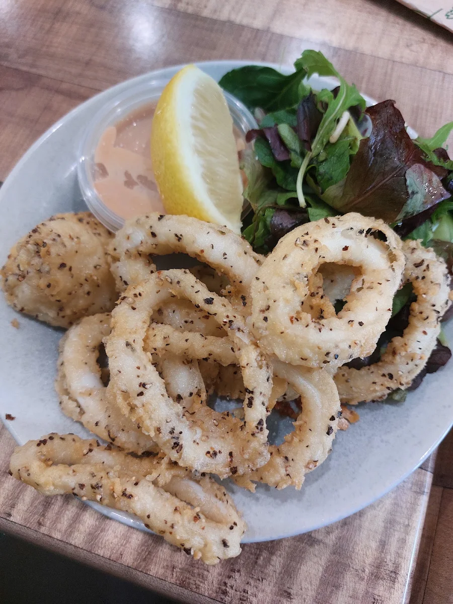 Salt and Pepper Calamari, Fish Out of Water Hyde Park