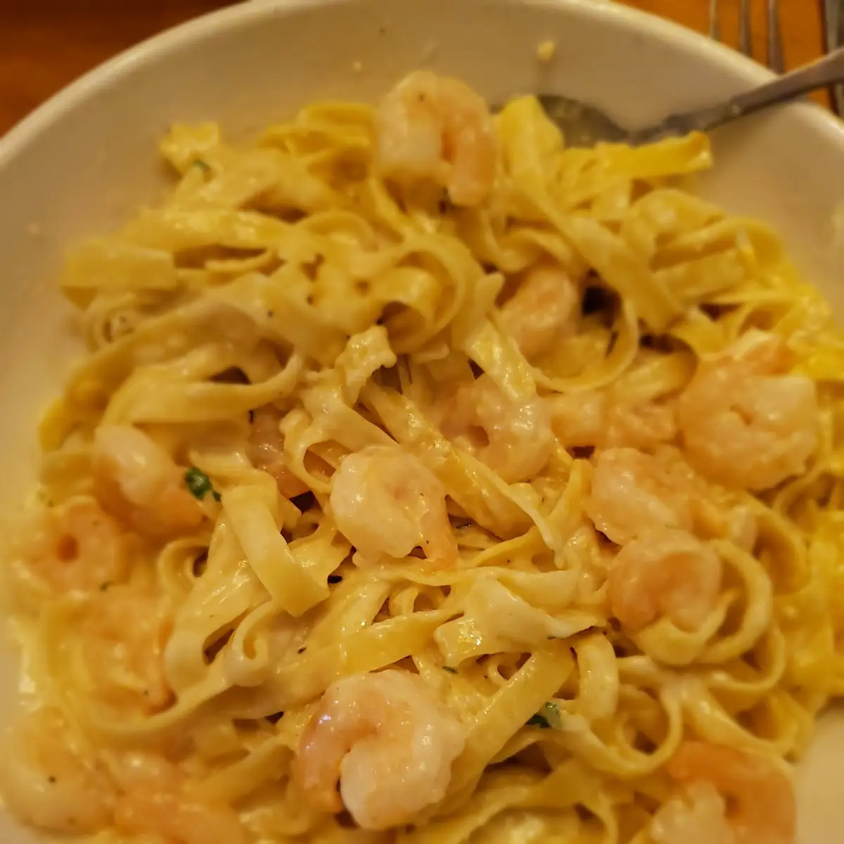 Shrimp Alfredo