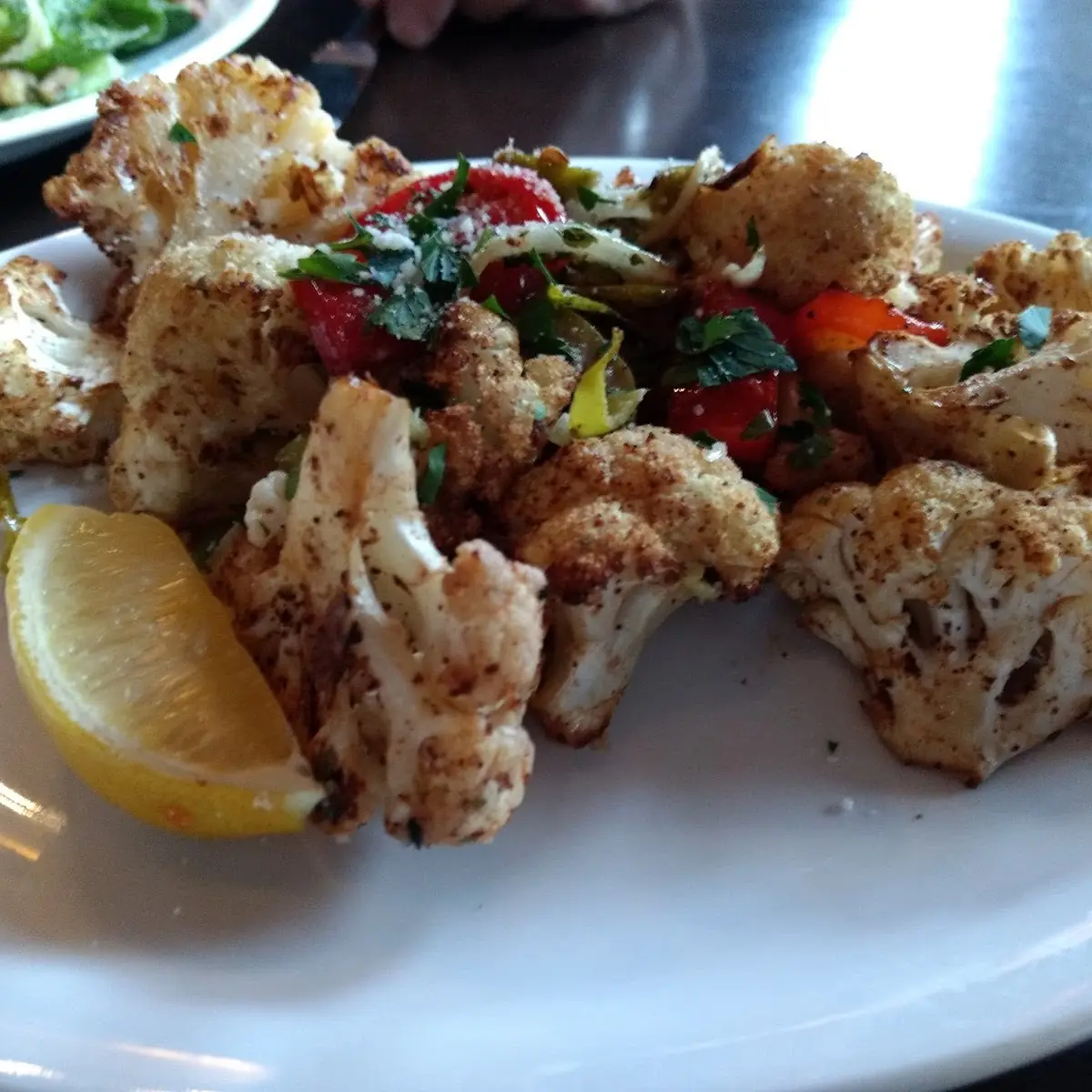 Oven Roasted Cauliflower