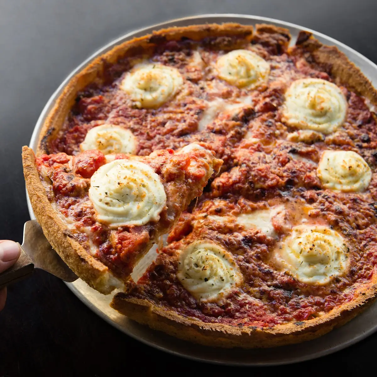 Personal Cheese Pizza - Deep Dish or Thin Crust
