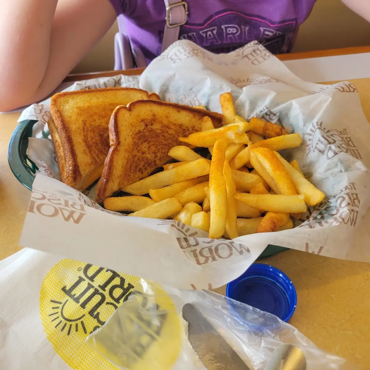 Grilled Cheese and Fries Combo