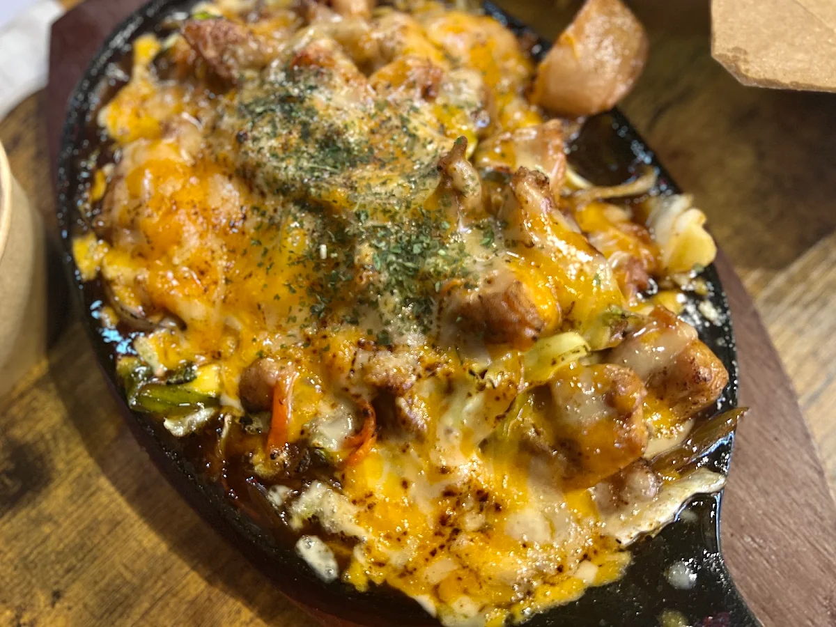 Cheese Galbi, BB.Q Chicken