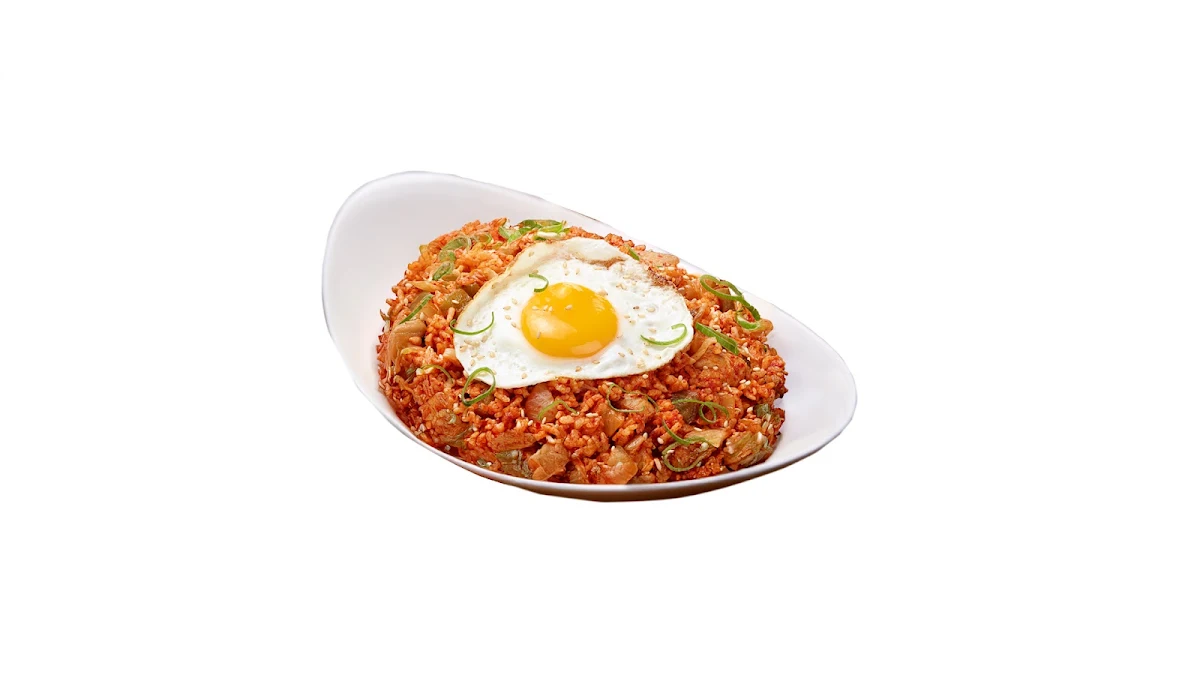 Kimchi Fried Rice, BB.Q Chicken