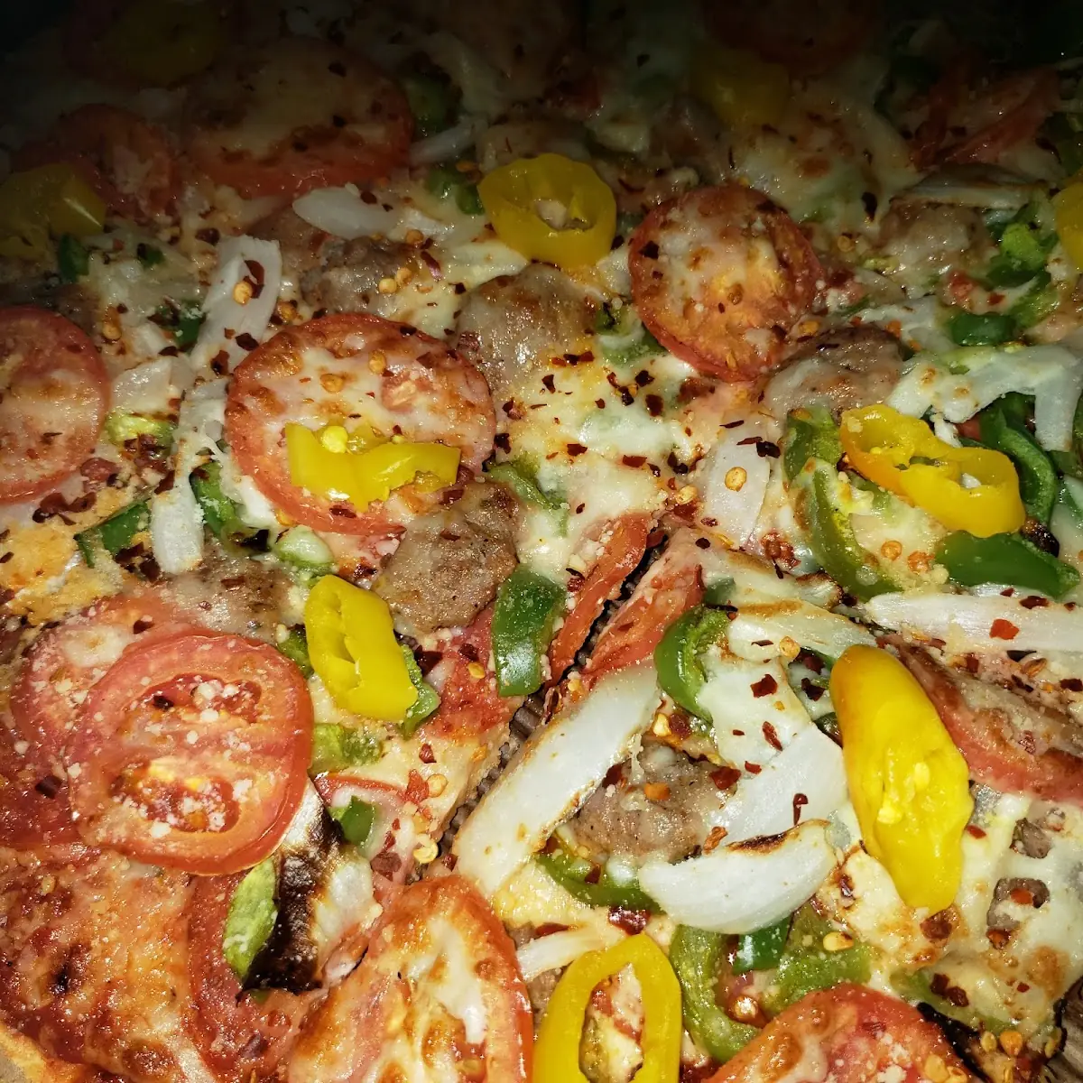 Thin Crust Deluxe with Alterations
