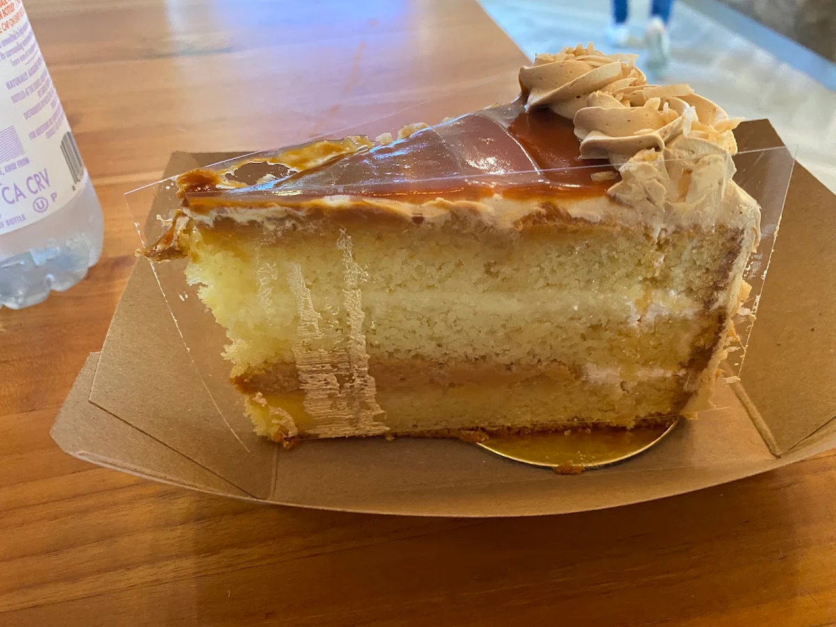 Dulce De Leche Chantilly Cake Slice
